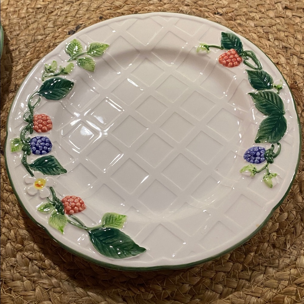 Bundle of 4 Otagiri Ironstone salad plates made in Japan - Picture 5 of 14